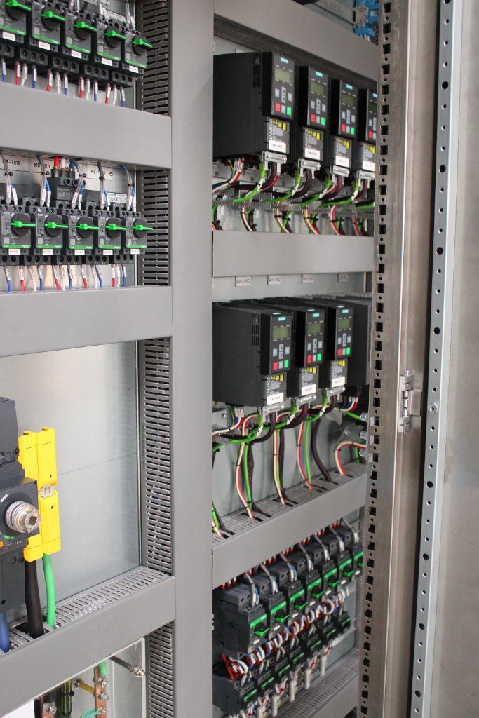 Bakery facility automation panel