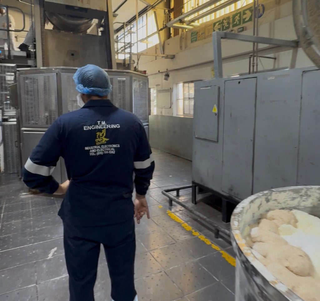 Bakery industrial automation