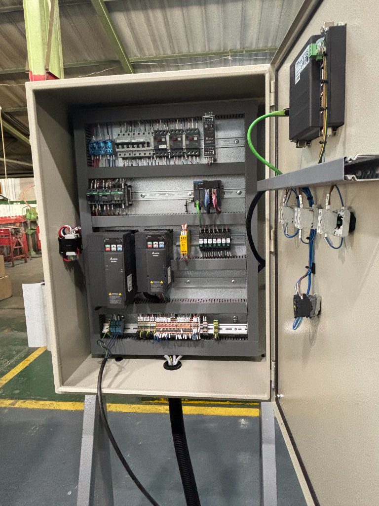 Potato washer PLC automation