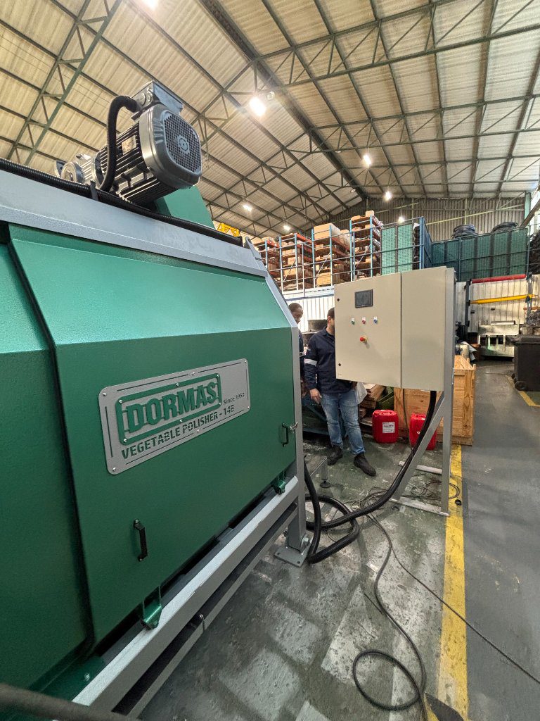 Industrial potato washer project